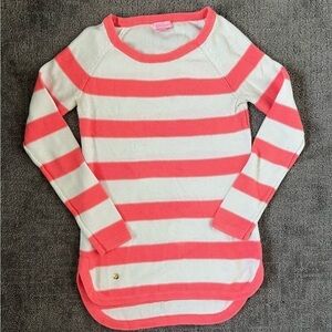Lily Pulitzer Pink Striped Sweatshirt